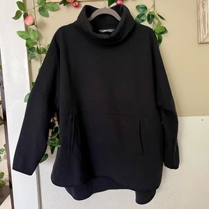 North Face Oversized Turtleneck Sweatshirt